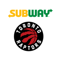 Live embroidery event in Vancouver BC with Subway Canada x Toronto Raptors